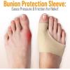 image5 STARS UNITED Bunion Relief Sleeve with Gel Cushion  2Pack Hallux Valgus Cover for Men and Women  Toe Spacer Socks with Pads for Comfort and ProtectionSmallMedium 2 Pack AntiSlip