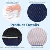 image5 STARS UNITED Donut Pillow Hemorrhoid Tailbone Cushion  Large Cushion for Pain Relief  Coccyx Prostate Sciatica Pelvic Floor Pressure Sores Pregnancy Postpartum Recovery BlackBlue