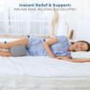 image5 STARS UNITED Knee Pillow for Side Sleepers  100 Memory Foam and Seat Cushion for Desk Chair Bundle