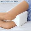 image5 STARS UNITED Knee Pillow for Side Sleepers and Memory Foam Bolster Pillow for Legs and for Back Pain Bundle
