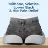 image5 STARS UNITED Seat Cushion for Tailbone Pain Relief  Memory Foam Lifting Pillow for Coccyx Hip Hemorrhoid Sciatica ampamp PostSurgery Recovery  Wheelchair Car Desk Gaming ampamp Office Chairs L GrayLight Gray