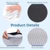 image5 STARS UNITED Seat Cushion for Tailbone Pain Relief  Memory Foam Lifting Pillow for Coccyx Hip Hemorrhoid Sciatica ampamp PostSurgery Recovery  Wheelchair Car Desk Gaming ampamp Office Chairs L GrayDark Gray