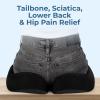 image5 STARS UNITED Seat Cushion for Tailbone Pain Relief  Memory Foam Lifting Pillow for Coccyx Hip Hemorrhoid Sciatica ampamp PostSurgery Recovery  Wheelchair Car Desk Gaming ampamp Office Chairs L GrayBlack