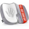 image5 STARS UNITED Seat Cushion for Tailbone Pain Relief  Memory Foam Lifting Pillow for Coccyx Hip Hemorrhoid Sciatica ampamp PostSurgery Recovery  Wheelchair Car Desk Gaming ampamp Office Chairs L GrayLight Gray