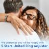 imageRing Sizers for Loose Rings  8 EasyClip Ring Adjusters and 6 Coil Adjusters  Finger Size Gauge  117 USA Rings Size12 pcs 16 mm