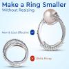 imageRing Sizers for Loose Rings  8 EasyClip Ring Adjusters and 6 Coil Adjusters  Finger Size Gauge  117 USA Rings Size12 pcs 16 mm