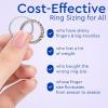imageRing Sizers for Loose Rings  8 EasyClip Ring Adjusters and 6 Coil Adjusters  Finger Size Gauge  117 USA Rings Size15 pcs 158 mm