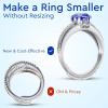 imageRing Sizers for Loose Rings  8 EasyClip Ring Adjusters and 6 Coil Adjusters  Finger Size Gauge  117 USA Rings Size8 pcs 158 mm