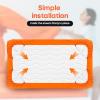 image5 STARS UNITED Bed Sheet Straps Set  Easy to Use Adjustable Elastic Fasteners with Metal Clips  Sheet Holders for Corners  Fitted Sheet Clips to Hold Sheets in Place  8 Pcs WhiteWhite