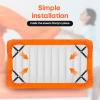 image5 STARS UNITED Bed Sheet Straps Set  Easy to Use Adjustable Elastic Fasteners with Metal Clips  Sheet Holders for Corners  Fitted Sheet Clips to Hold Sheets in Place  8 Pcs WhiteBlack