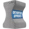 image5 STARS UNITED Large Knee Pillow for Side Sleepers  Hip Pain Relief Memory Foam Leg Cushion for Side Sleeping  Between Legs Pillow for Sciatica amp Lower Back Pain Arctic GrayGray
