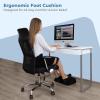 image5 STARS UNITED Foot Rest Under Desk Cushion and Donut Pillow Hemorrhoid Tailbone Cushion 100 Memory Foam