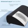image5 STARS UNITED Foot Rest Under Desk Cushion and Donut Pillow Hemorrhoid Tailbone Cushion 100 Memory Foam