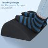image5 STARS UNITED Foot Rest Under Desk Cushion and Donut Pillow Hemorrhoid Tailbone Cushion 100 Memory Foam