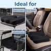 image:image5 STARS UNITED Seat Cushion  Memory Foam Chair Cushion for Tailbone Pain Relief  Ergonomic Support for Coccyx Sciatica amp Butt  Office Desk amp Gaming Chair Car Seat Wheelchair Blue MeshBlue Mesh
